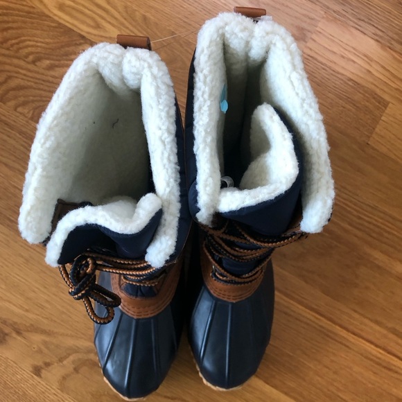 Lands’ End Duck Snow Waterproof Boots Size 7 - Picture 6 of 10